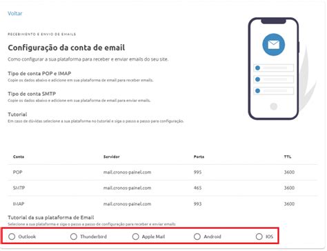 Como Configurar Aplicativos De E Mail Revenda Locaweb