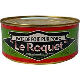 Pâté de foie pur porc Le roquet Intermarché