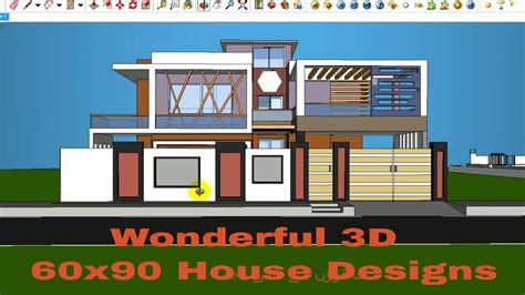 1 Kanal House 3d Map 3d Front Elevation Design Plan Wonderful And Wonderful 3d Youtube