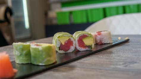 Spring Avocat Thon Menthe Restaurants E Sushi Restaurants Sushi