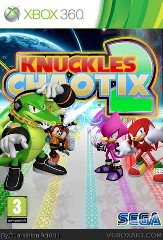 Knuckles' Chaotix 2 Xbox 360 Box Art Cover by DJarkinian