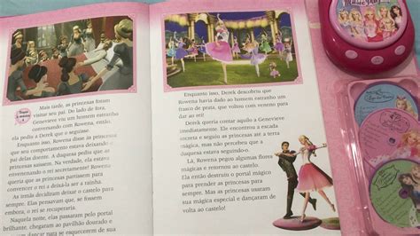 Livro Barbie Em As Princesas Bailarinas Youtube