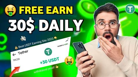 Get Free Usdt New Usdt Mining Site Today Earn Free Usdt Website