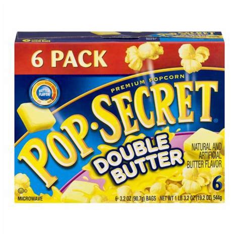 Pop Secret Double Butter Microwave Popcorn Pack Of Packs Kroger