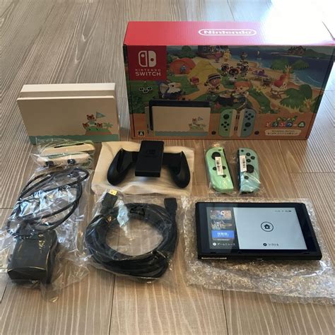 あつまれど 美品 Nintendo Switch本体 あつまれどうぶつの森セット あつ森 っている