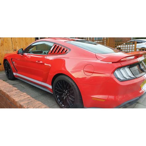 SpeedForm Skrzela Na Szyby Boczne FORD MUSTANG 2015 2021 Fastback