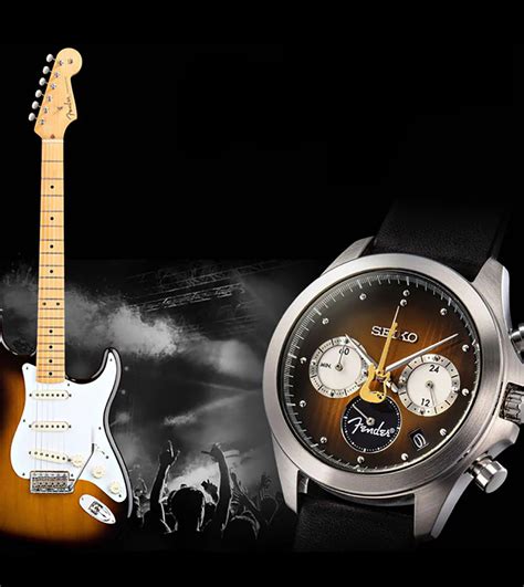 Seiko X Fender Stratocaster Th Anniversary Sat Na Ruci