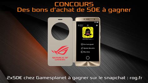 Rog France On Twitter Pour Le Lancement De Notre Snapchat Rog Fr On