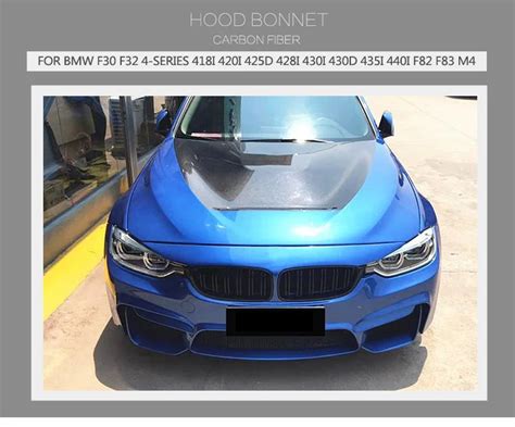 Gt S Style 3series F30 4series F82 F32 Carbon Fiber Engine Hood For Bmw