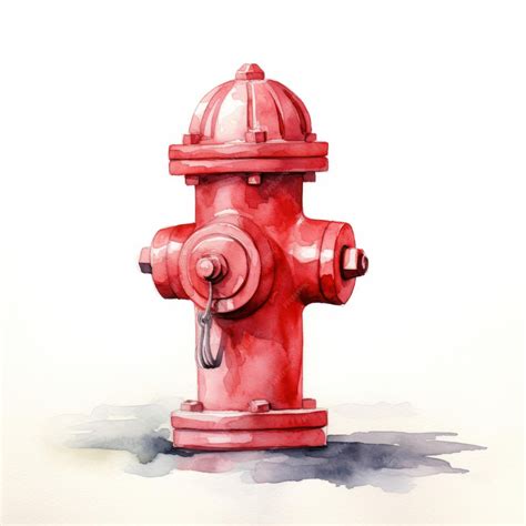 Premium AI Image | Cartoon Fire Hydrant Clipart AI Generated