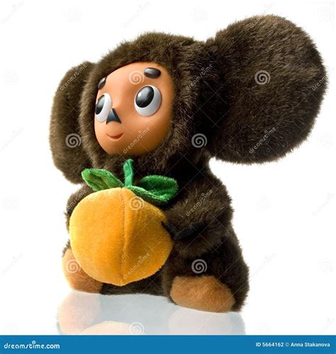 Russian toy stock photo. Image of animation, fluffy, brown - 5664162