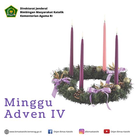 Gambar Lilin Adven Minggu Ke 3 Pulp