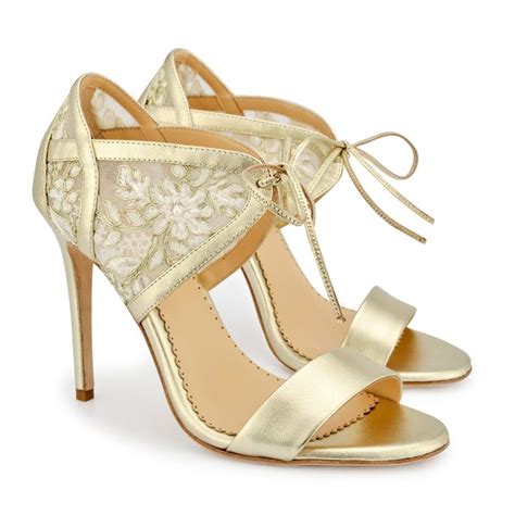 Lace Gold Evening Shoes Gold Wedding Shoes Wedding Shoes Lace Gold