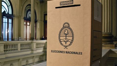 ¿dónde Voto Consultá El Padrón Electoral A Siete Días De Las