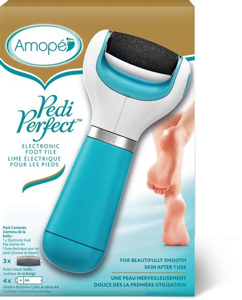 Pack Amope Pedi Perfect Electronic Foot File With Bonus Refill