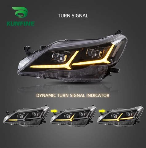 Car Styling Car Headlight Assembly For Toyota Reiz Mark X Led