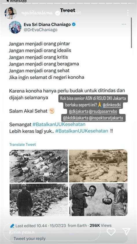 Catatanali On Twitter Asn Dinkes Dkijakarta Atas Nama Ngabila