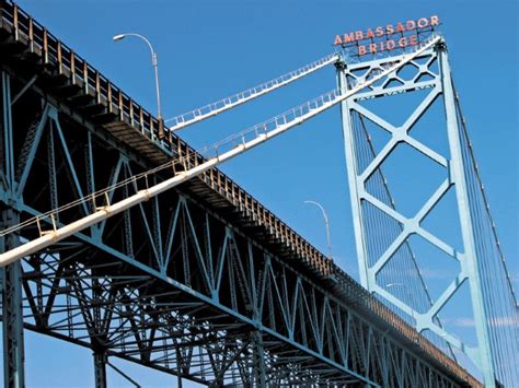 Ambassador Bridge Transformed Canada U S Trade