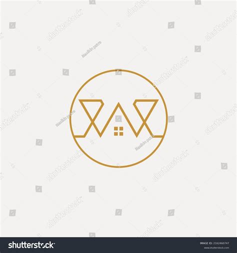 Construction Logo Line Concept Design Stock Vector (Royalty Free ...