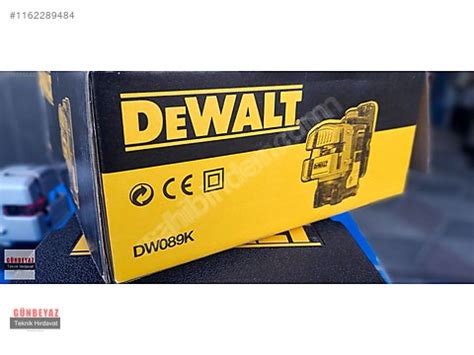 Lazerli Ölçüm Aleti DEWALT DW089K KIRMIZI LAZER HİZALAMA DİKEY YATAY