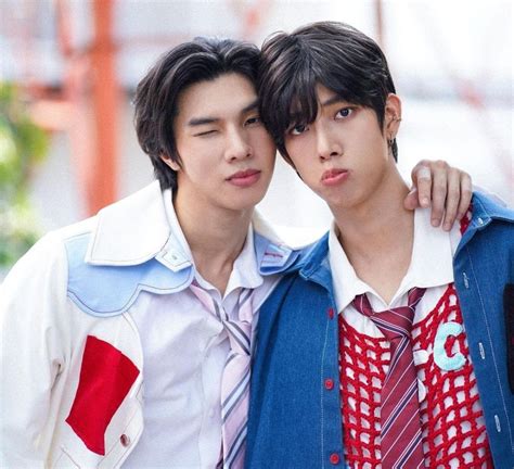 7 Potret Bromance Frank Thanatsaran Dan Lee Long Shi