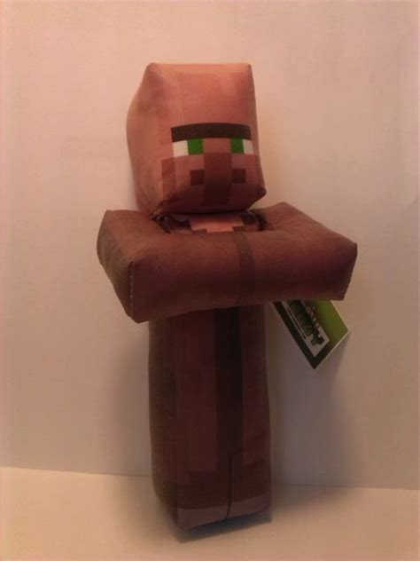 Plush Minecraft Inspired Villager Toy Minecraft Toys Plush Minecraft