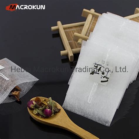 Biodegradable Empty Heat Seal Pla Coffee Filter Bags Corn Fiber Tea Bag Food Packaging And