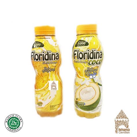 Jual Floridina Florida Orange Coco Bitz Minuman Jeruk Vit C Ml