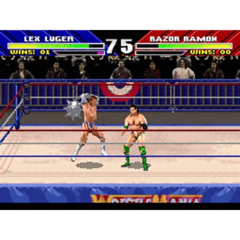 Buy WWF Wrestlemania Arcade Game Super Nintendo SNES WWF Wrestlemania