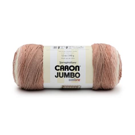 Caron Jumbo Ombre Carrara Marble Ombre Yarn Caron Ombre