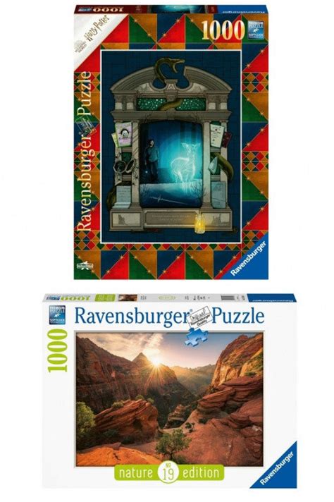 Ravensburger Puzzle Zestaw 2x1000 El Ravensburger Sklep EMPIK