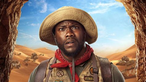 Kevin Hart Jumanji The Next Level Franklin Mouse Finbar Poster 4k