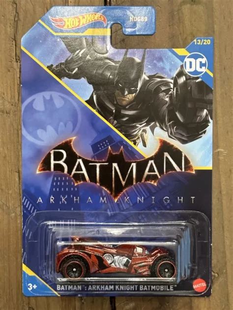 Hot Wheels Batman Themed Batman Arkham Knight Batmobile Hdg Picclick Uk