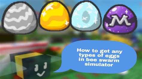 How To Get Any Eggs In Bee Swarm Simulator Roblox YouTube