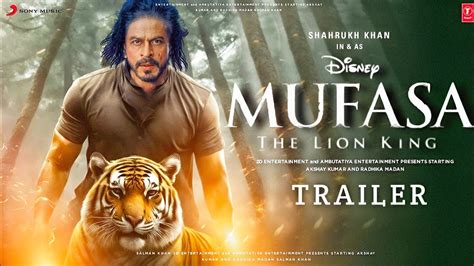 Mufasa The Lion King Official Hindi Trailer Shah Rukh Khan Srk New