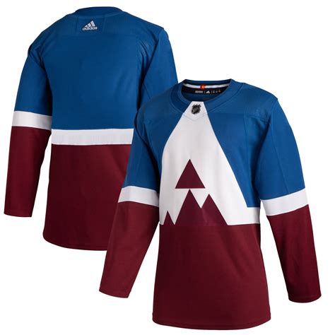 Men's Colorado Avalanche adidas Blue/Burgundy 2020 Stadium Series ...