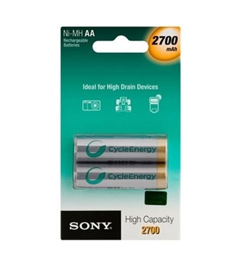 Sony Aa Rechargeable Battery Price In India Buy Sony Aa Rechargeable