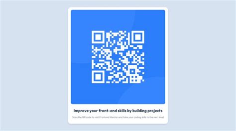 Frontend Mentor Responsive Qr Code Page Using Html Css Coding Challenge Solution