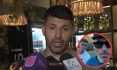 El Kun Agüero contó la charla que tuvo con el hijo del Pocho Lavezzi