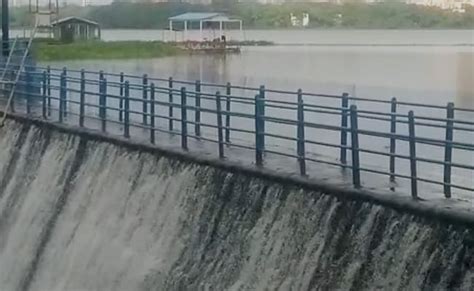 Mumbai Powai Lake Overflows Due To Heavy Monsoon Rains