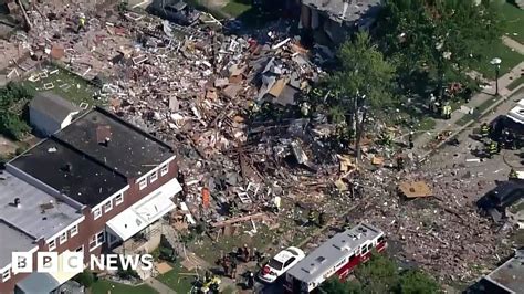 Crazy Baltimore Gas Explosion Destroys Homes