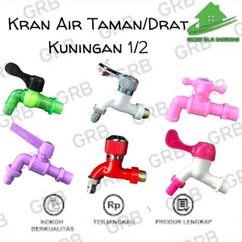 Jual Kran Air Keran Air Plastik Pvc Engkol Inch Keran Taman