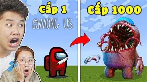 Minecraft Nhưng bqThanh và Ốc Nâng Cấp Among Us Thành Quái Vật EXE