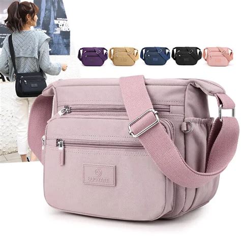 Imperme Vel Nylon Tecido Bolsas De Ombro Para Mulheres Grande