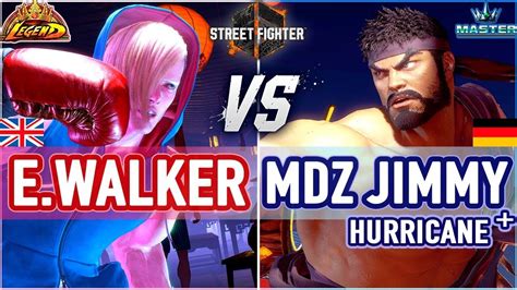 SF6 Ending Walker Ed Vs Mdz Jimmy Ryu Hurricane Cammy YouTube