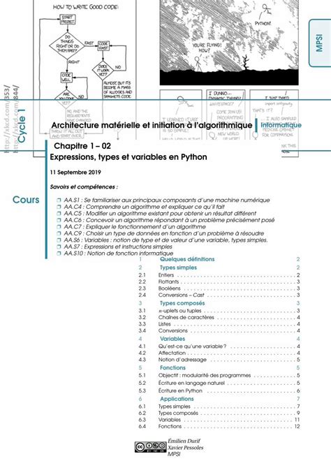 PDF Architecture matérielle et initiation à lalgorithmique Chapitre