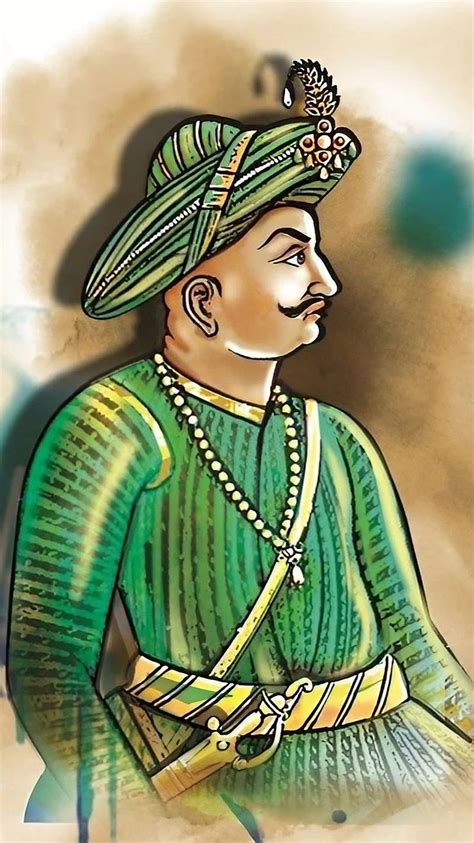 Tipu Sultan Ke Painting Art Tipu Sultan Ka Tiger Of Mysore Indian