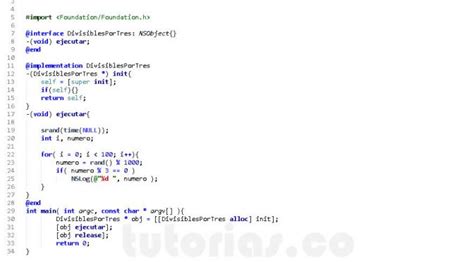 POO Objective C Divisible Por Tres Tutorias Co