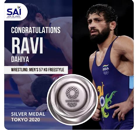 Wrestler Ravi Kumar Dahiya Makes India Proud Bags A Silver Medal In Men S Freestyle 57 Kg