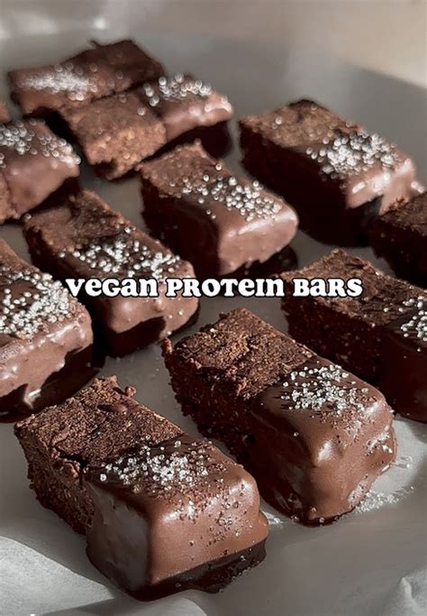 Vegan Chocolate Protein Bars Recipe | The Feedfeed